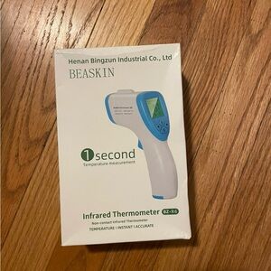 Beaskin Infrared Thermometer with Blue Accents